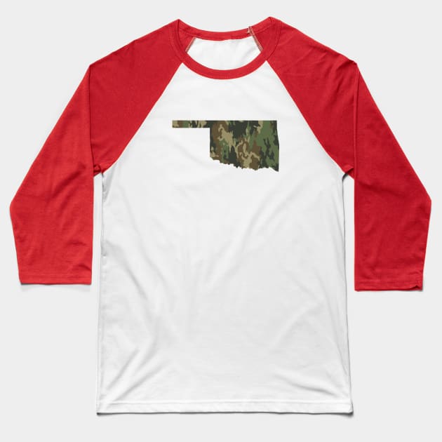 Oklahoma Wilderness Baseball T-Shirt by GreenGuyTeesStore
